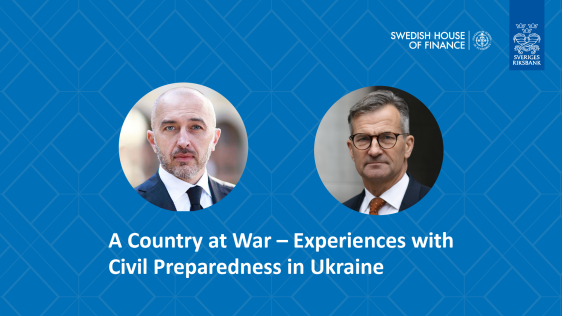 A country at war - Experiences with civil preparedness in Ukraine
